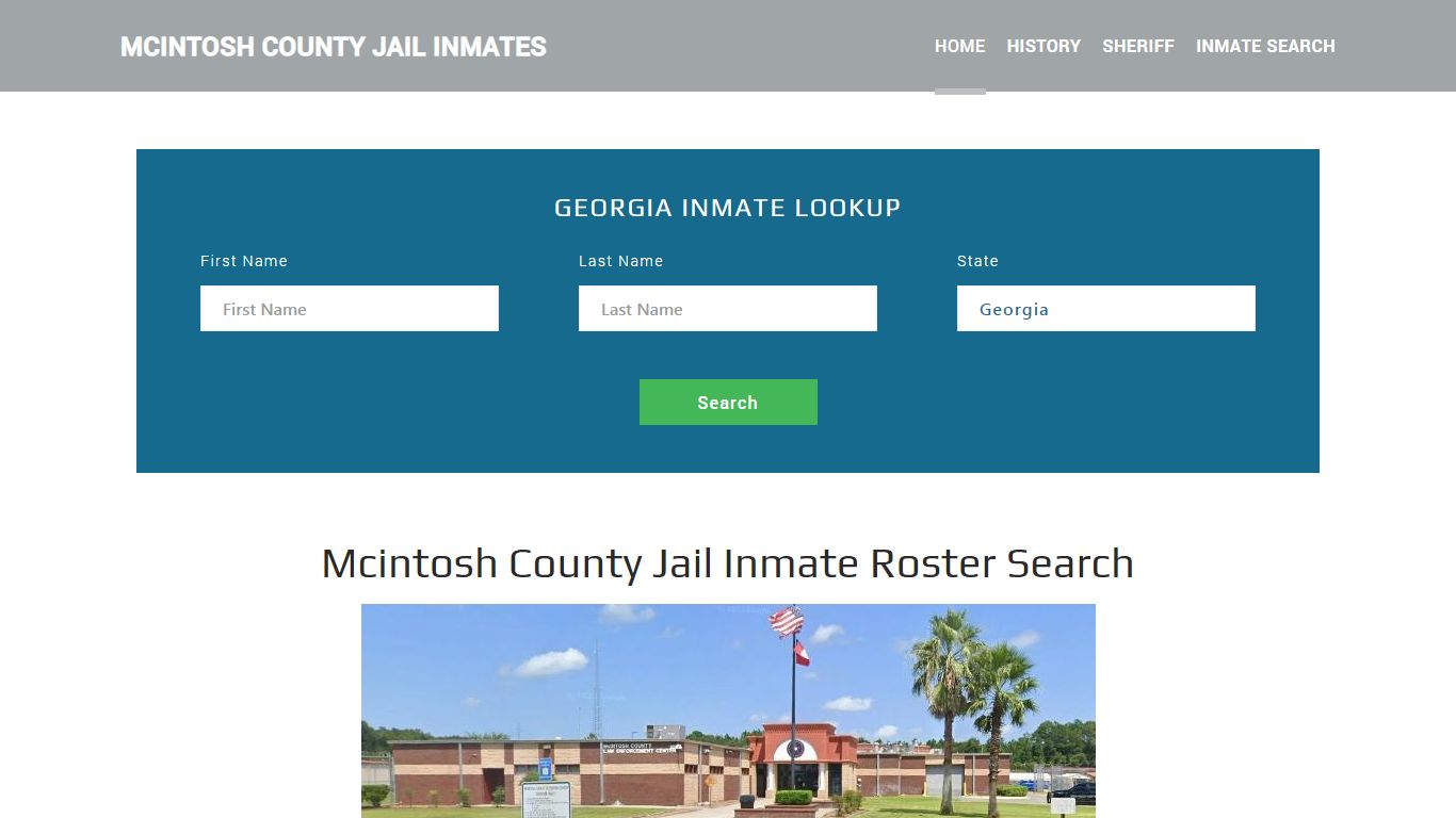 Mcintosh County Jail Inmate Roster Lookup, Darien, GA